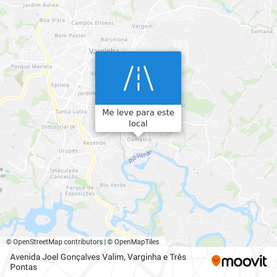 Avenida Joel Gonçalves Valim mapa