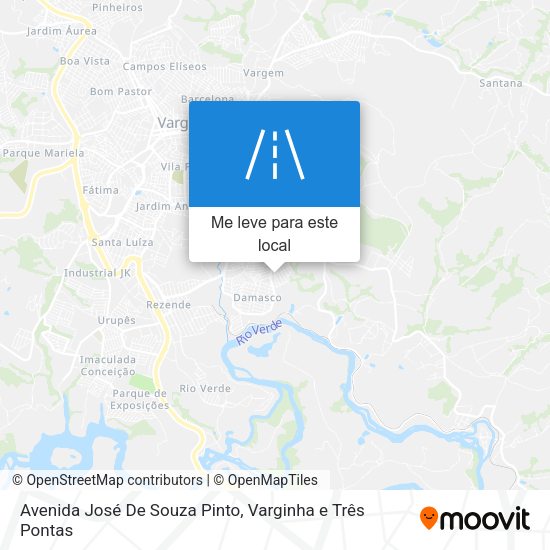 Avenida José De Souza Pinto mapa