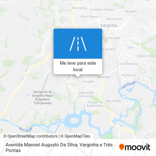 Avenida Manoel Augusto Da Silva mapa