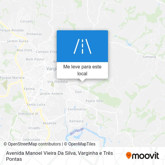 Avenida Manoel Vieira Da Silva mapa