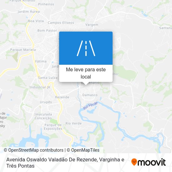 Avenida Oswaldo Valadão De Rezende mapa