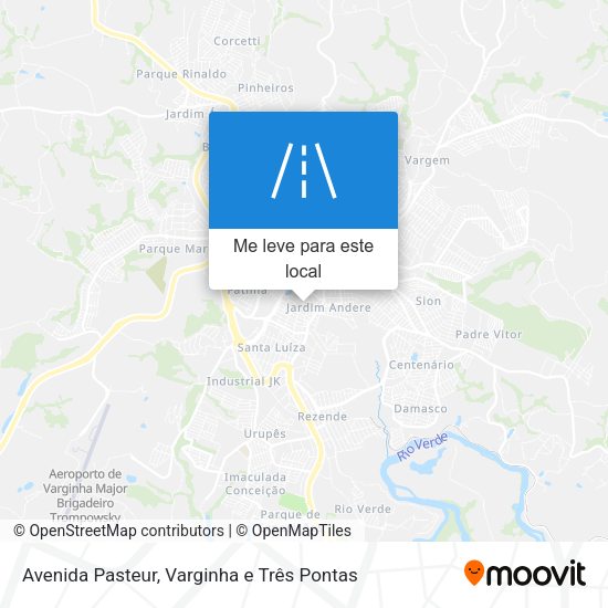 Avenida Pasteur mapa