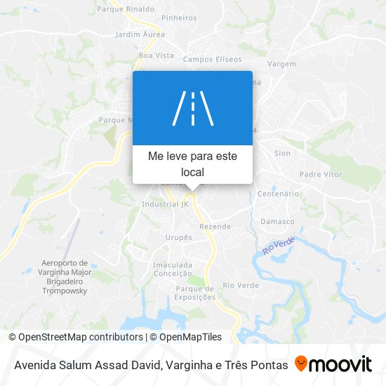 Avenida Salum Assad David mapa