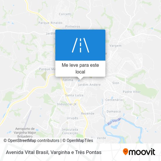 Avenida Vital Brasil mapa
