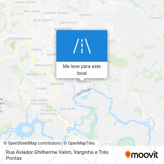 Rua Aviador Ghilherme Valim mapa
