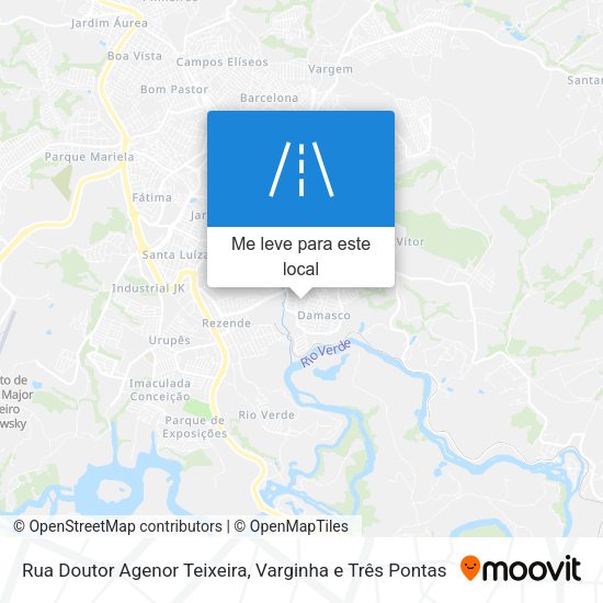 Rua Doutor Agenor Teixeira mapa