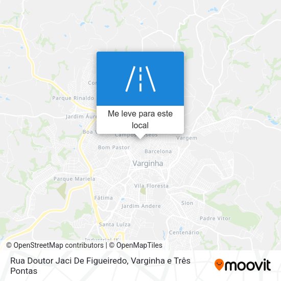 Rua Doutor Jaci De Figueiredo mapa