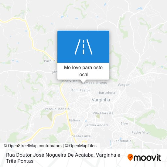 Rua Doutor José Nogueira De Acaiaba mapa