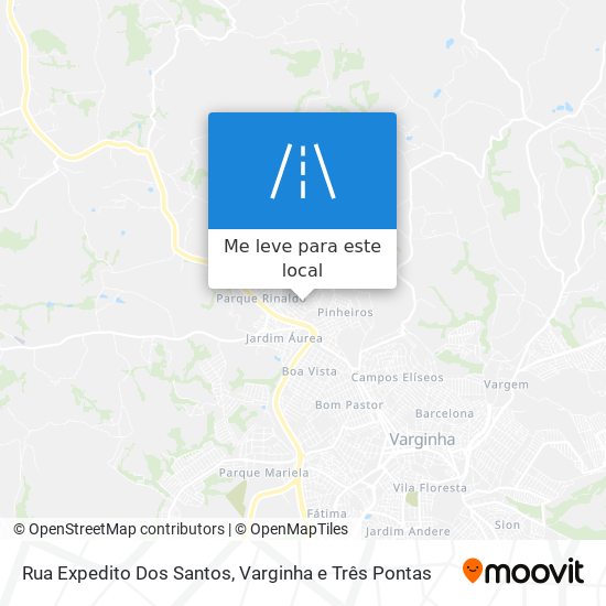 Rua Expedito Dos Santos mapa