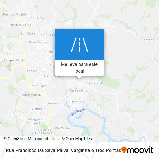 Rua Francisco Da Silva Paiva mapa