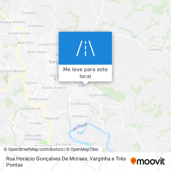 Rua Horácio Gonçalves De Moraes mapa