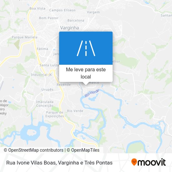 Rua Ivone Vilas Boas mapa