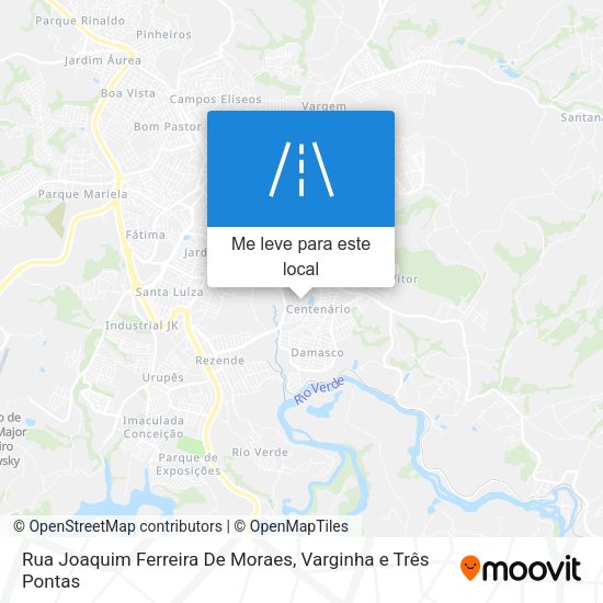Rua Joaquim Ferreira De Moraes mapa