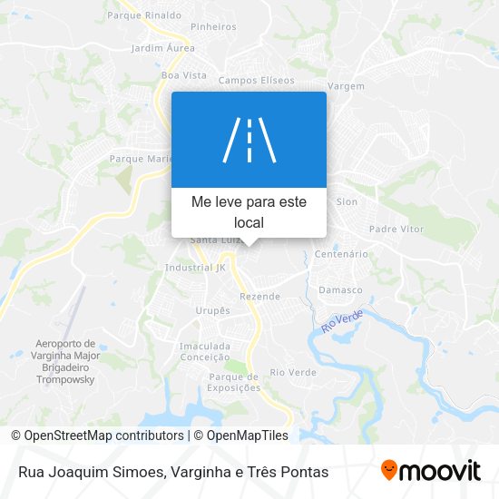 Rua Joaquim Simoes mapa