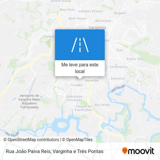 Rua João Paiva Reis mapa