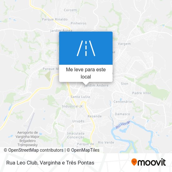 Rua Leo Club mapa