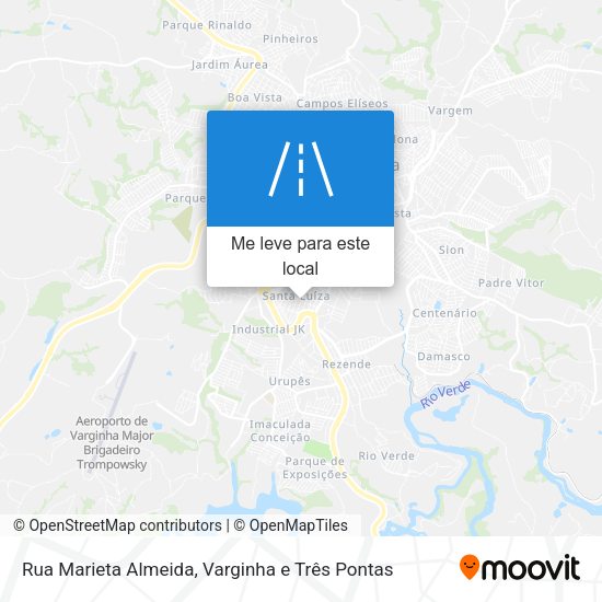Rua Marieta Almeida mapa