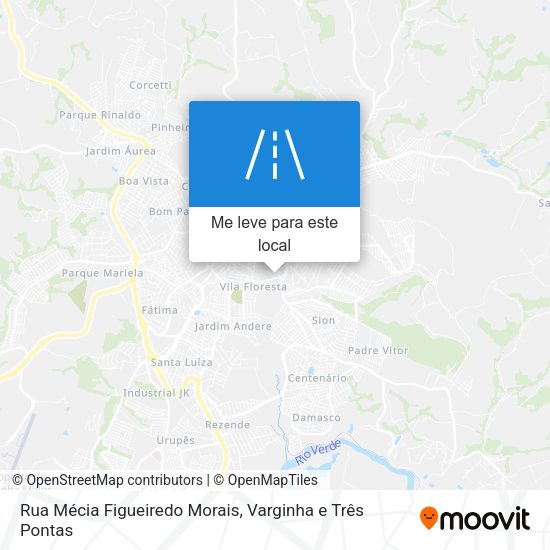 Rua Mécia Figueiredo Morais mapa