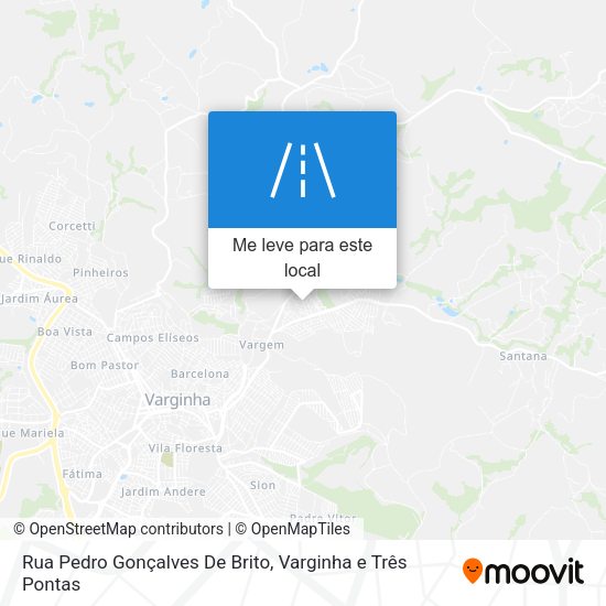 Rua Pedro Gonçalves De Brito mapa