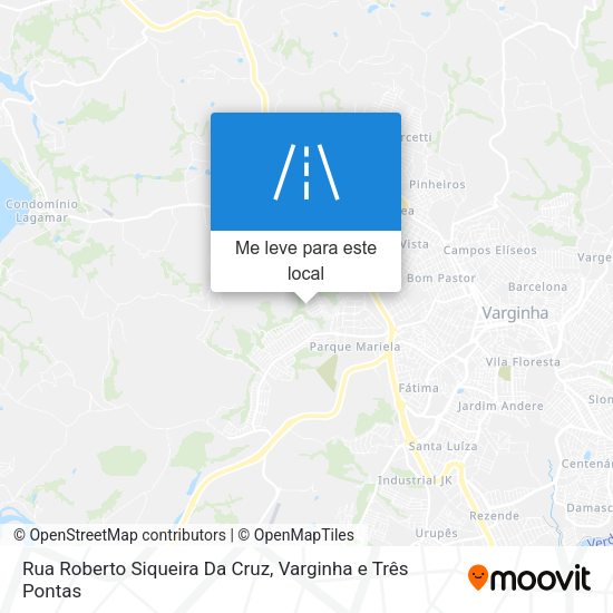 Rua Roberto Siqueira Da Cruz mapa