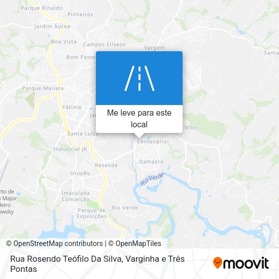 Rua Rosendo Teófilo Da Silva mapa
