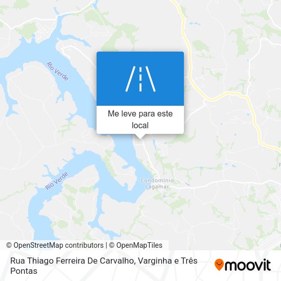 Rua Thiago Ferreira De Carvalho mapa