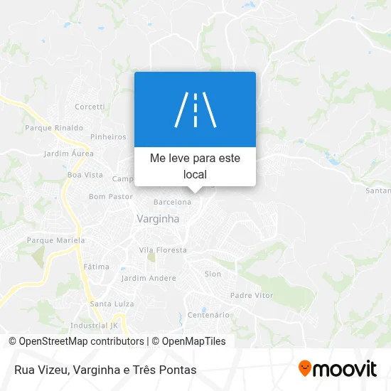 Rua Vizeu mapa