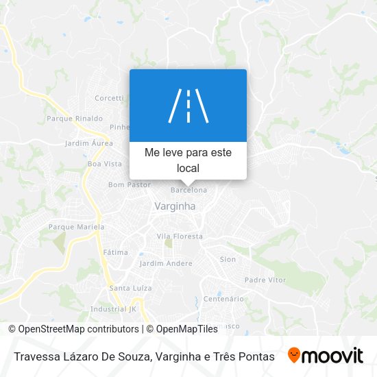 Travessa Lázaro De Souza mapa