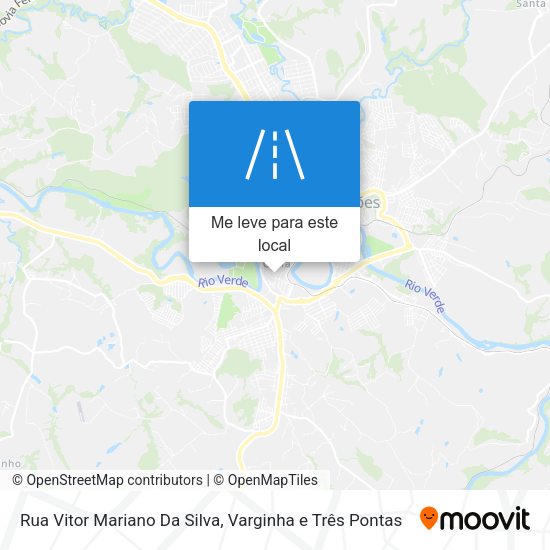 Rua Vitor Mariano Da Silva mapa