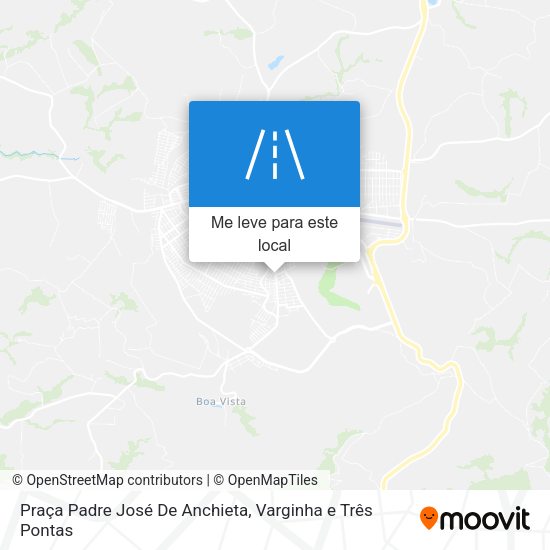 Praça Padre José De Anchieta mapa