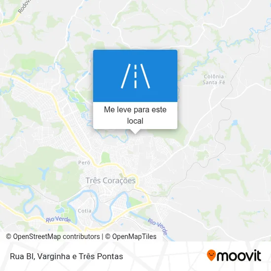 Rua Bl mapa