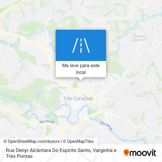 Rua Denyr Alcântara Do Espirito Santo mapa