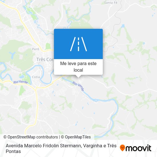 Avenida Marcelo Fridolin Stermann mapa