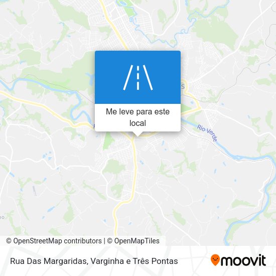 Rua Das Margaridas mapa
