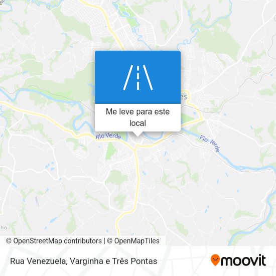 Rua Venezuela mapa