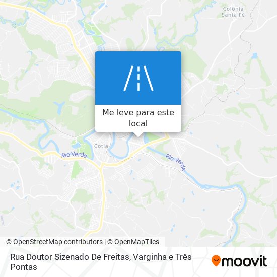 Rua Doutor Sizenado De Freitas mapa