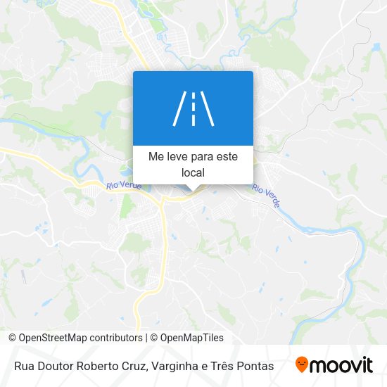 Rua Doutor Roberto Cruz mapa