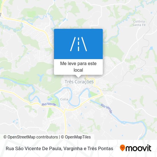Rua São Vicente De Paula mapa