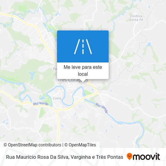 Rua Maurício Rosa Da Silva mapa