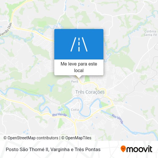 Posto São Thomé II mapa