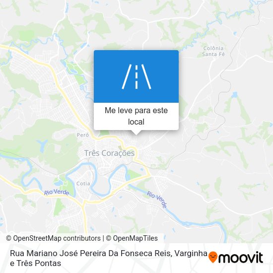 Rua Mariano José Pereira Da Fonseca Reis mapa
