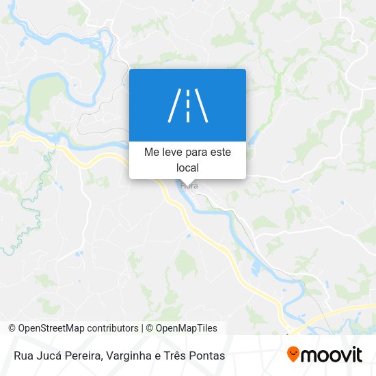 Rua Jucá Pereira mapa