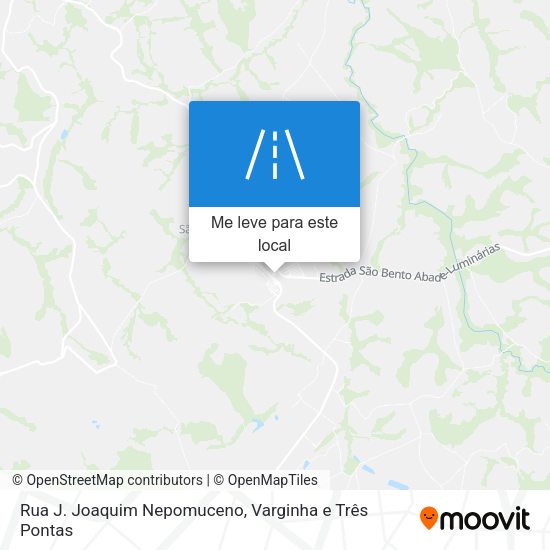 Rua J. Joaquim Nepomuceno mapa