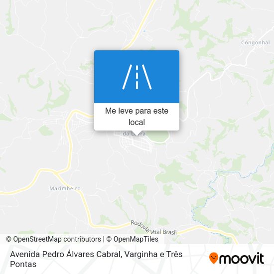 Avenida Pedro Álvares Cabral mapa