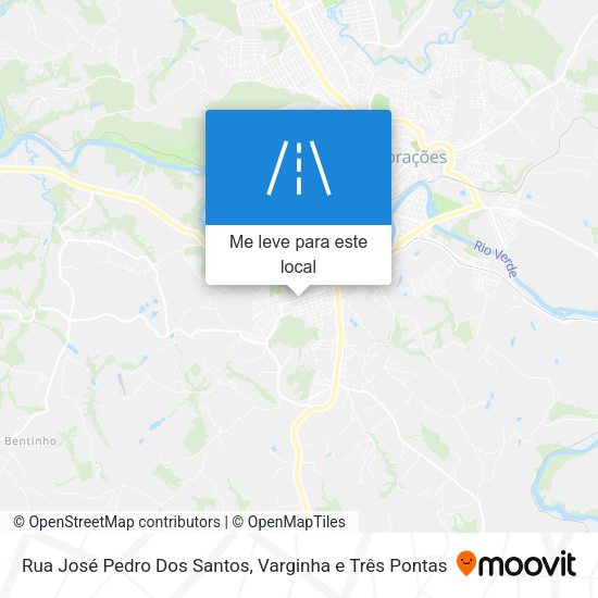 Rua José Pedro Dos Santos mapa