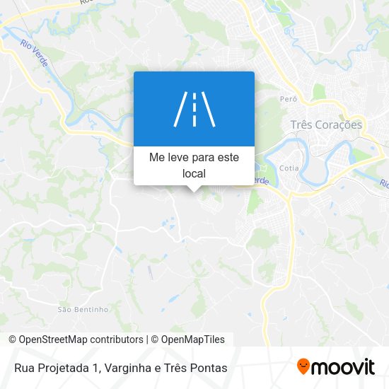 Rua Projetada 1 mapa