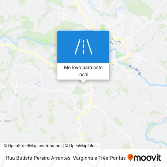 Rua Batista Pereira Arrantes mapa