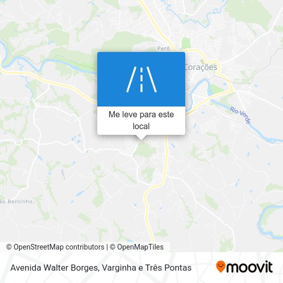 Avenida Walter Borges mapa