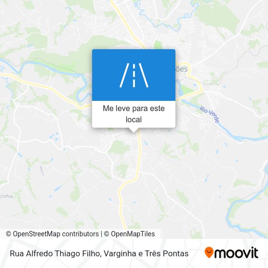 Rua Alfredo Thiago Filho mapa