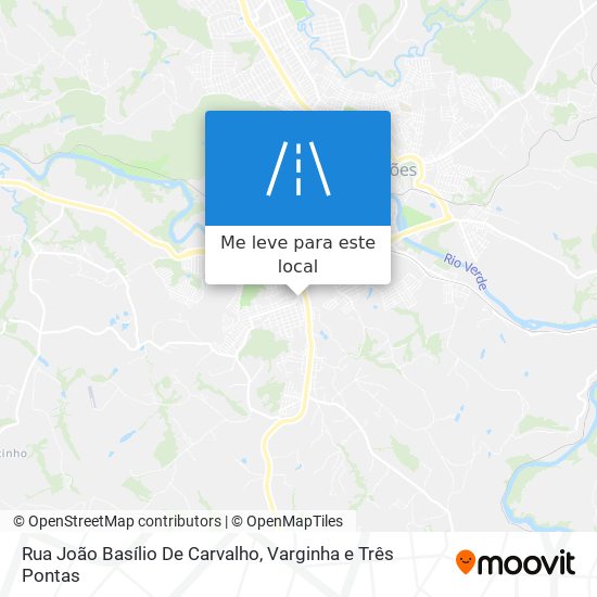 Rua João Basílio De Carvalho mapa